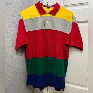 Polo Ralph Lauren men’s vintage 90s colorblock polo
